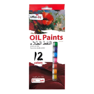 Uffiziarts Estuche Pintura Óleo Arte Tubo 12 Colores 12 ml