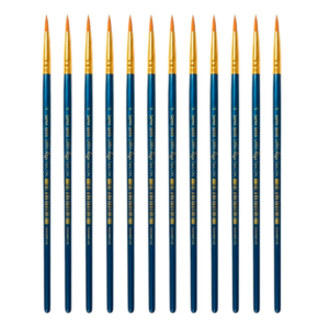 Uffiziarts Pincel Taklon Redondo Profesional 12 Piezas #5
