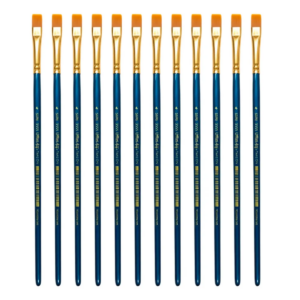 Uffiziarts Pincel Taklon Plano Profesional 12 Piezas #8