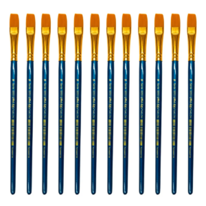 Uffiziarts Pincel Taklon Plano Profesional 12 Piezas #16