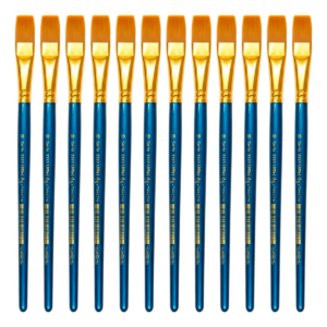 Uffiziarts Pincel Taklon Plano Profesional 12 Piezas #18