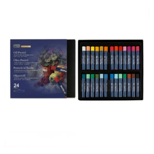 Gises Oleo Pastel Uffiziarts Set 24 Colores Para Arte
