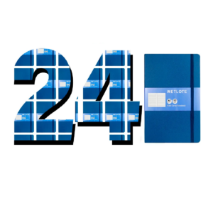 Paquete De Mayoreo Wetlote Libreta A5 14x21 Cm Raya 106 H