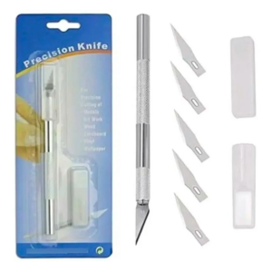 Uffiziarts Exacto Cutter Navaja De Precisión Con 5 Cuchillas