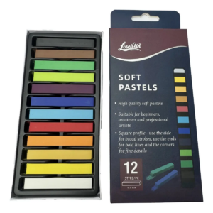 12 Gis Pastel En Seco Dibujo Arte Aceite Suave Premium