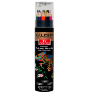Uffiziarts Kalour Pdas Juego De Lápices De Colores 12 Pzs
