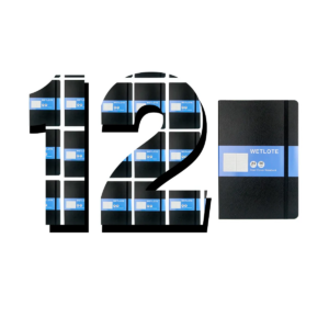 Paquete De Mayoreo Wetlote Libreta A5 14x21 Cm Raya 106 H