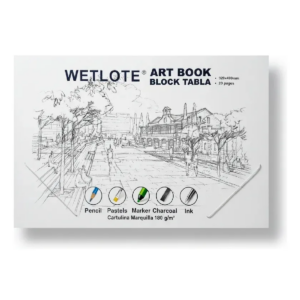 Block De Dibujo Marquilla Wetlote 32x49cm Med 20 Hojas