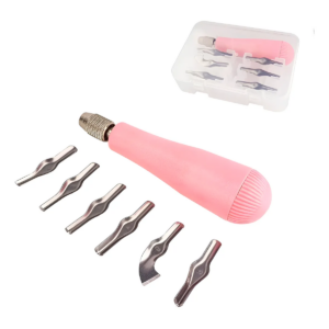 Uffiziarts Gubias Para Linóleo Cortadores Con 6 Cuchillas