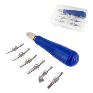 Uffiziarts Gubias Para Linoleo Cortadores Con 6 Cuchillas