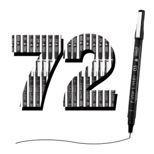 Paquete De Mayoreo Estilógrafos Fineliner Eyeye Para Dibujo