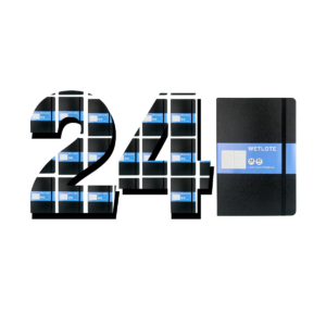 Paquete De Mayoreo Wetlote Libreta A5 14x21 Cm Raya 106 H