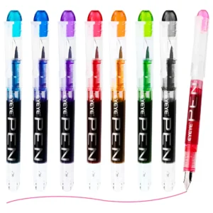 Bolígrafos Estilográficos Eyeye Mixto Punta Fina 0.5mm FP20 8 Piezas