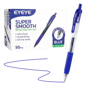 Eyeye G-103 Bolígrafos De Gel 0.7mm Punta Fina 50 Piezas